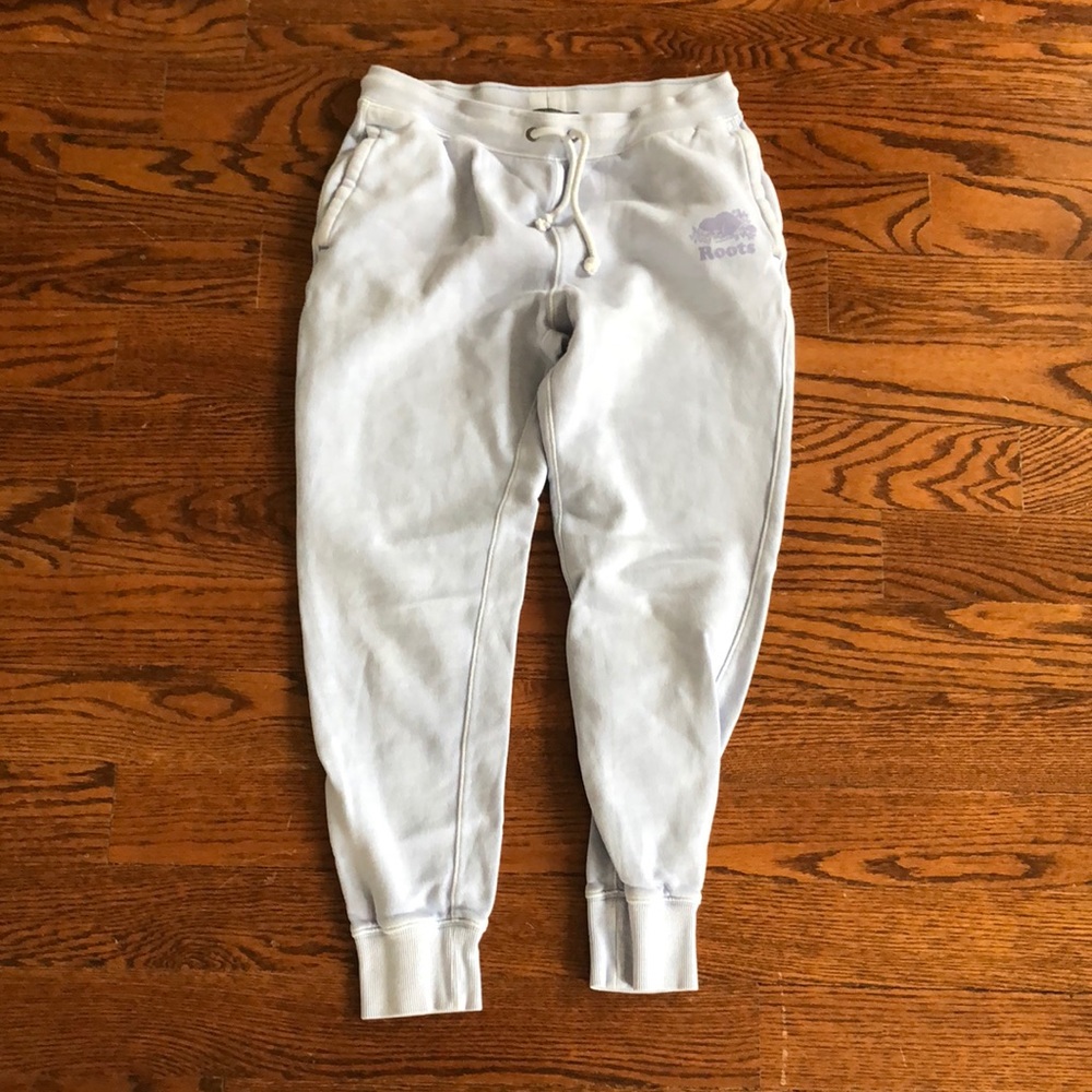 Lilac Roots sweatpants (with a drawstring)